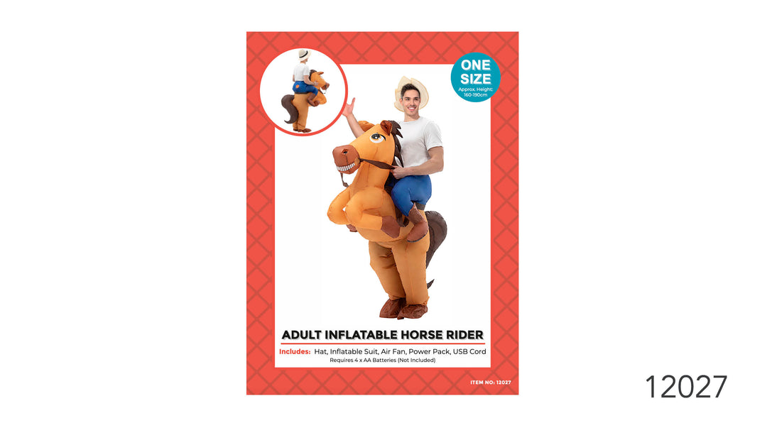 Adult Inflatable Horse Riding Costume