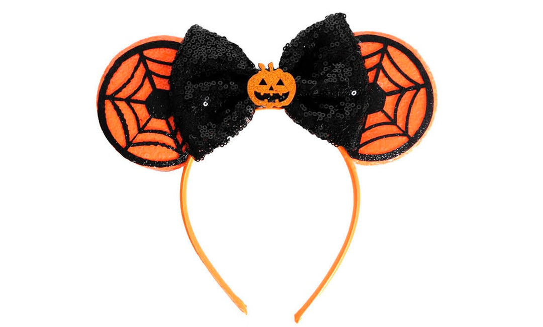Halloween Sequin Pumpkin Headband