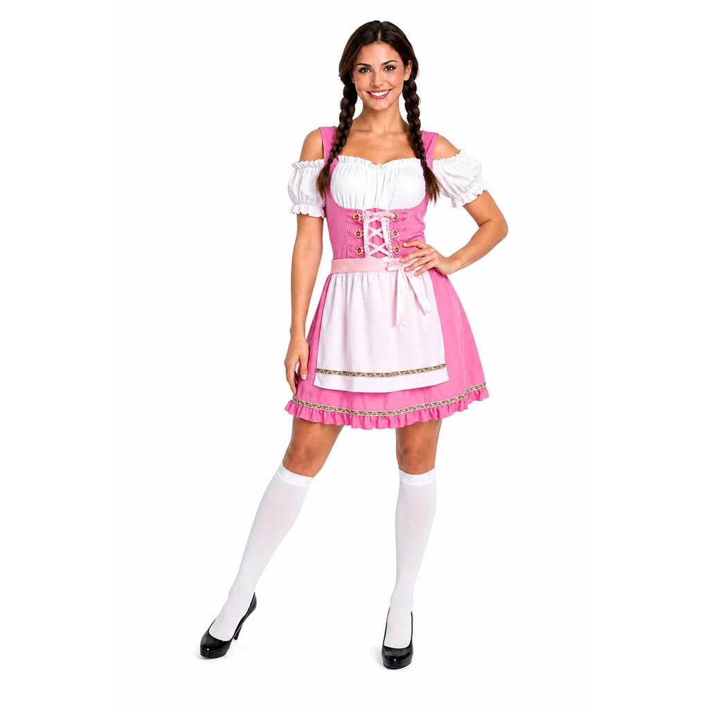 Adult Beer Girl Pink￼ Costume
