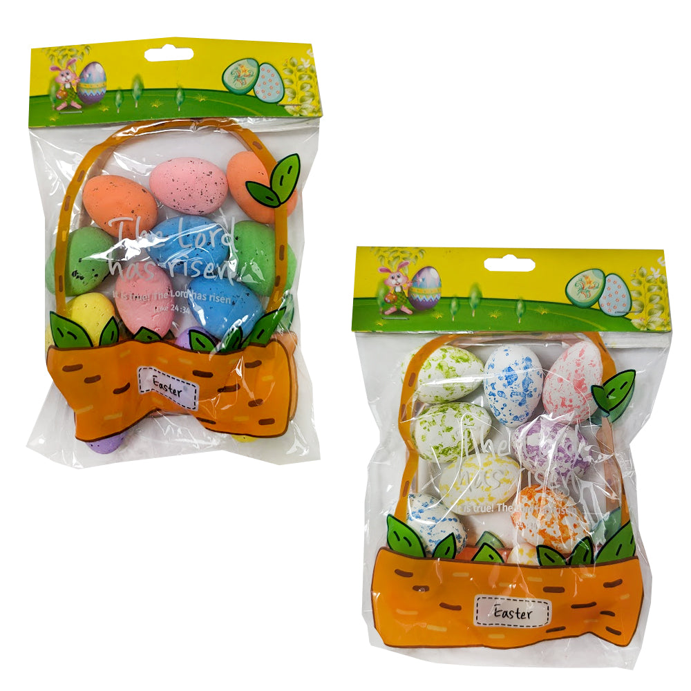 Decorations Easter Eggs 12pk