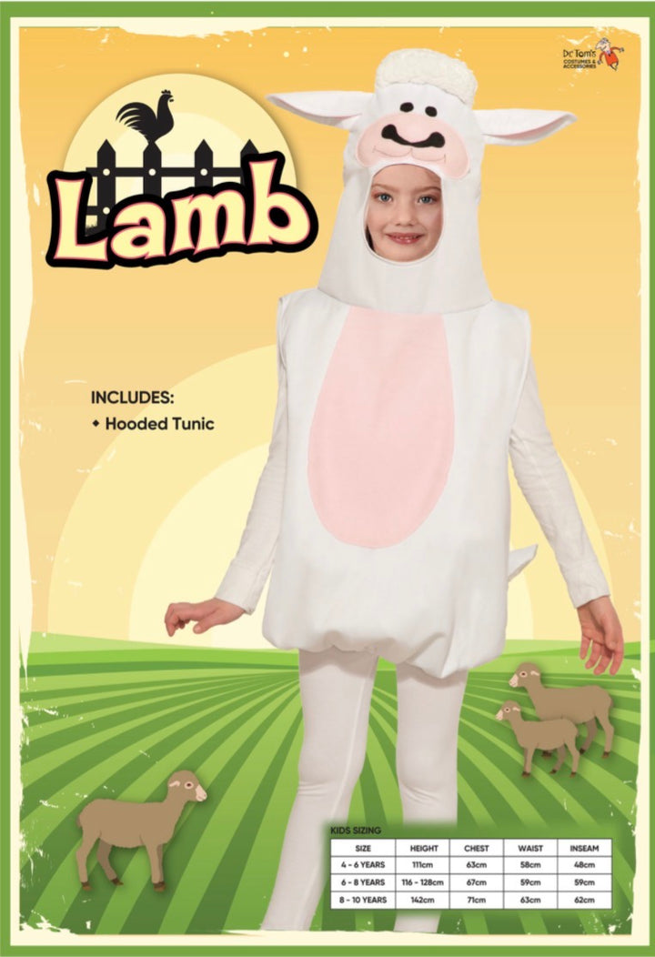 Child sheep Lamb Costume