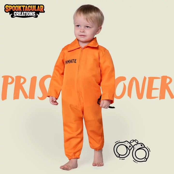 Toddler Prisoner Inmate Costume