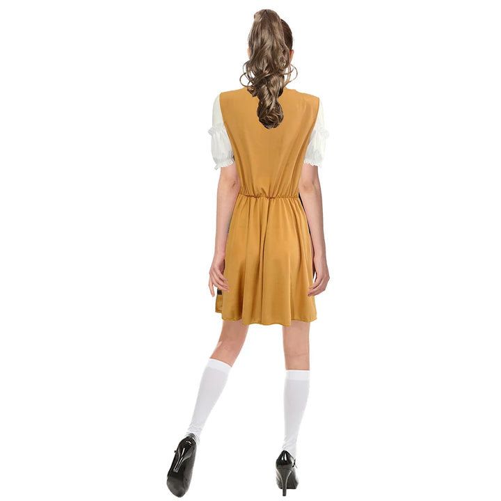 Adult Beer Girl Light Brown Costume