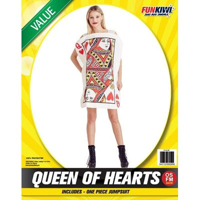 Queen of Hearts Card Playing Costume
