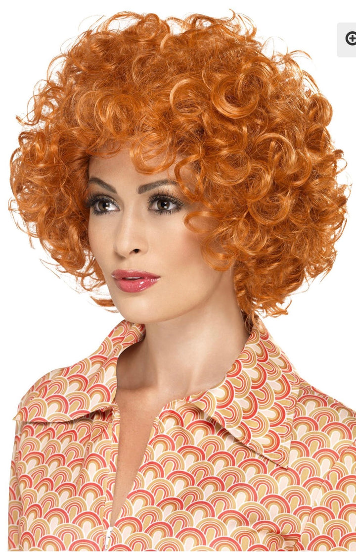 Auburn Afro Wig