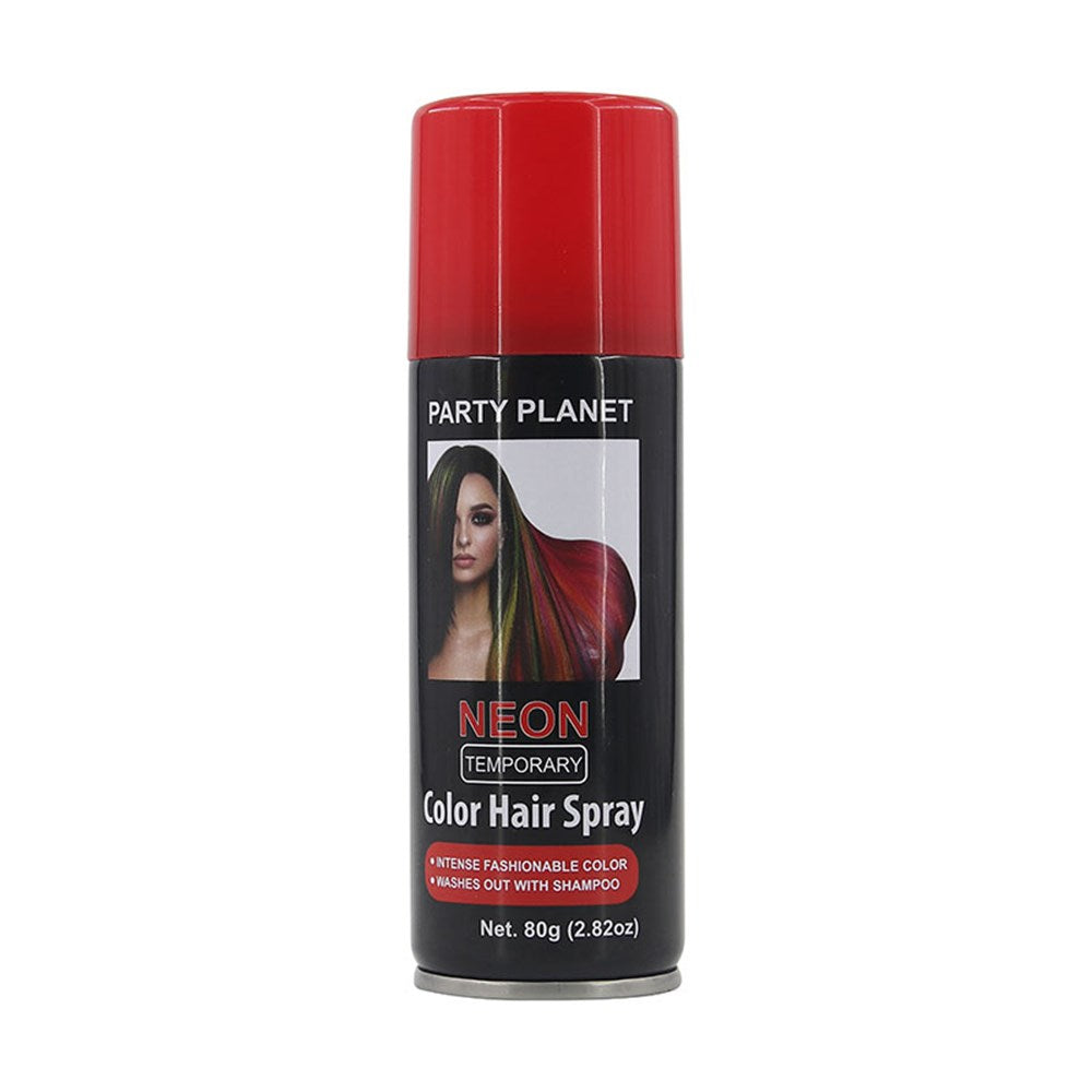 Coloured Hair Spray - Neon Red