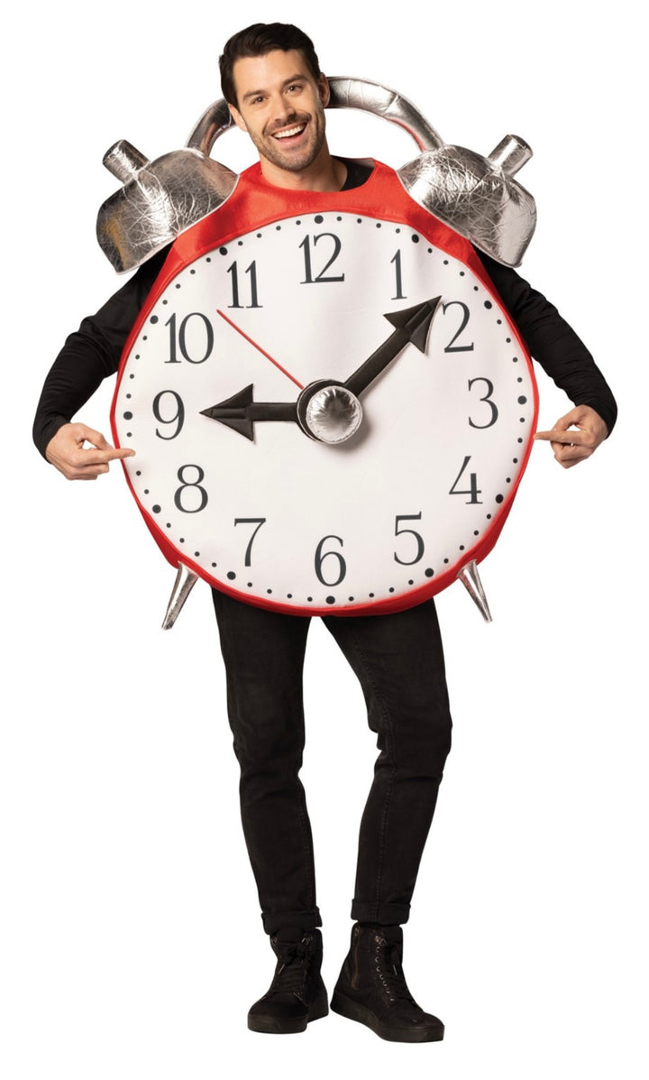 Retro Alarm Clock with Bell Costume