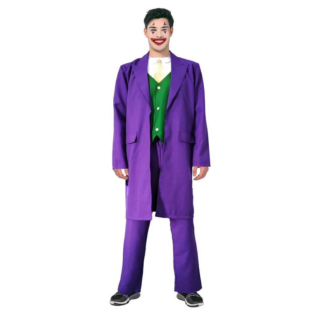 Adult Purple Clown Costume