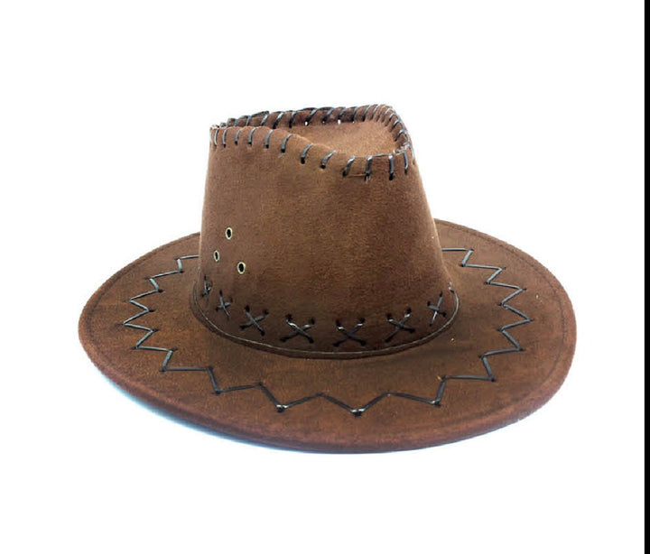 Adventurers Adult Hat, Whip, Knife Gems in bag