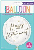 Happy Retirement Foil Balloon