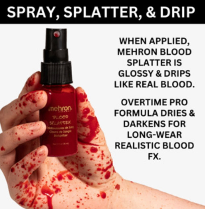 Blood Splatter Pump Bottle 30mls