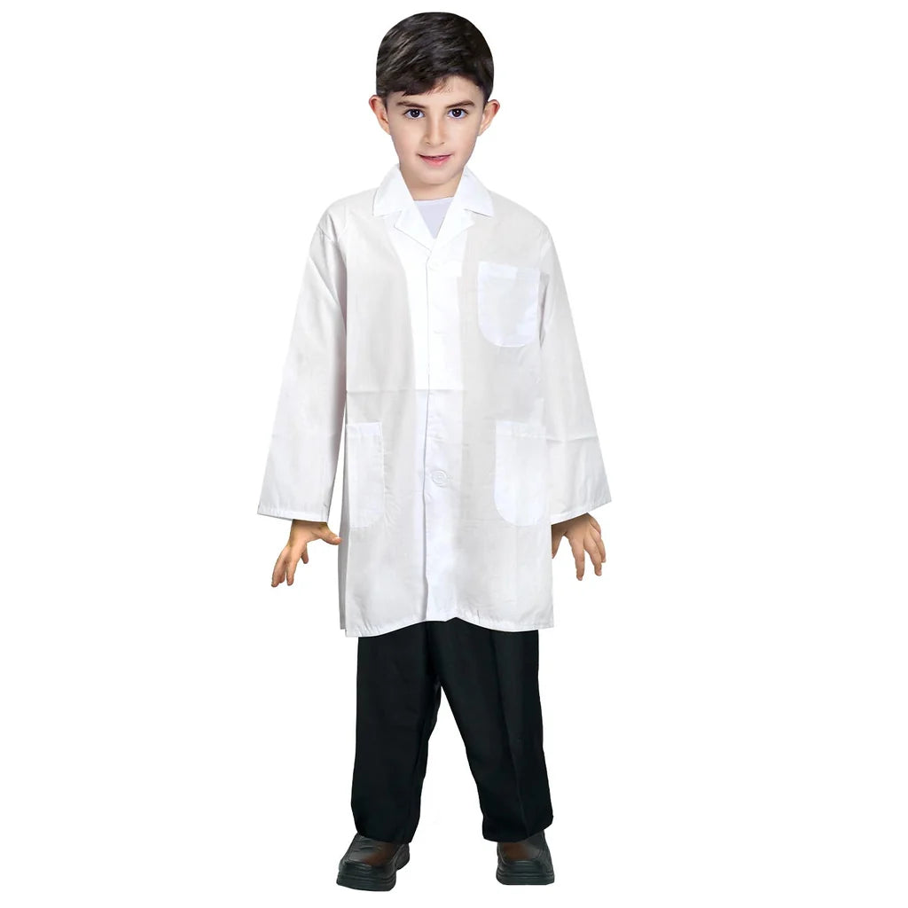 Child White Lab Coat Doctor Costume