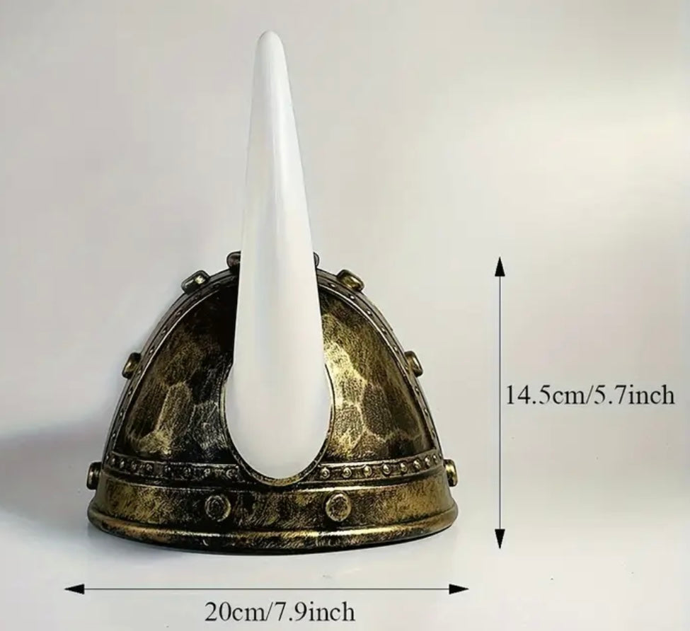 Copper Gold Viking Helmet