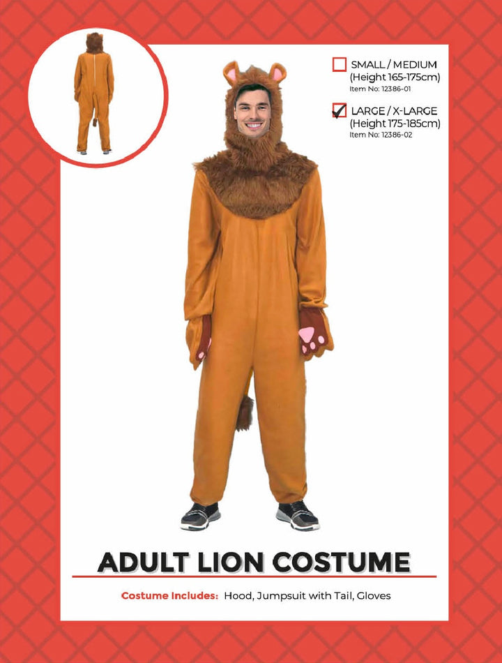 Lion Adult Costume