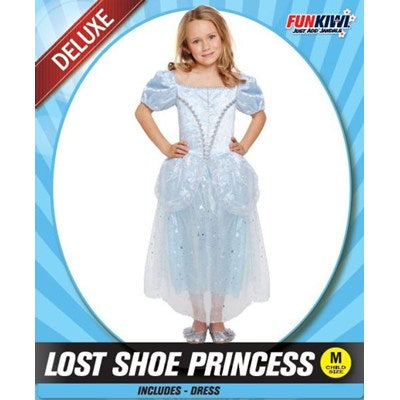 Child Cinderella Lost Shoe Princess Costume