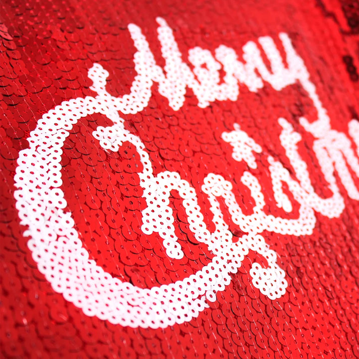 Merry Christmas Sequin Singlet