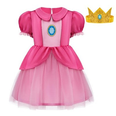 Baby 1-2 years Princess Peach Costume