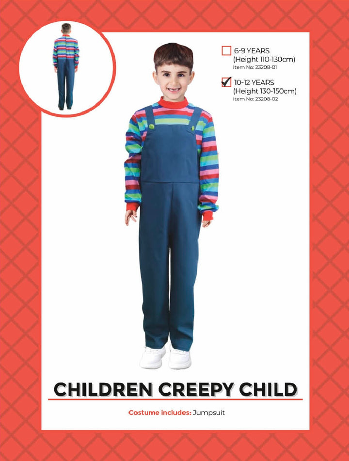 Creepy Chucky Child Costume