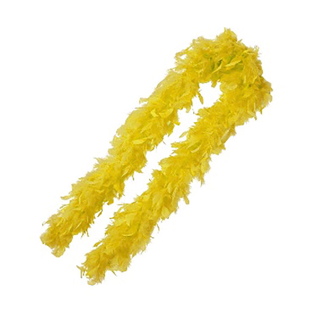 Feather Boa - Yellow