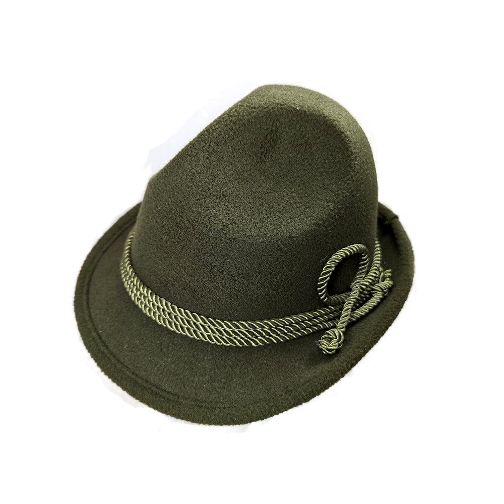 German Oktoberfest Fedora Bottle Green