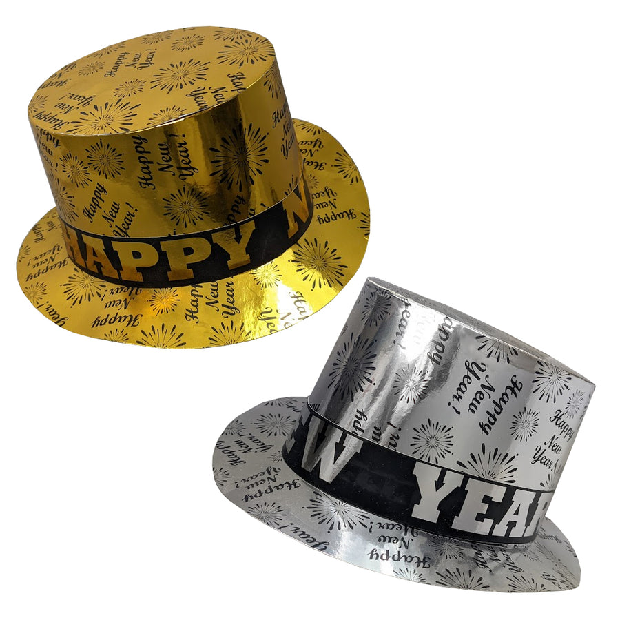 Happy New Year Top Hat – Sydney Costume Shop