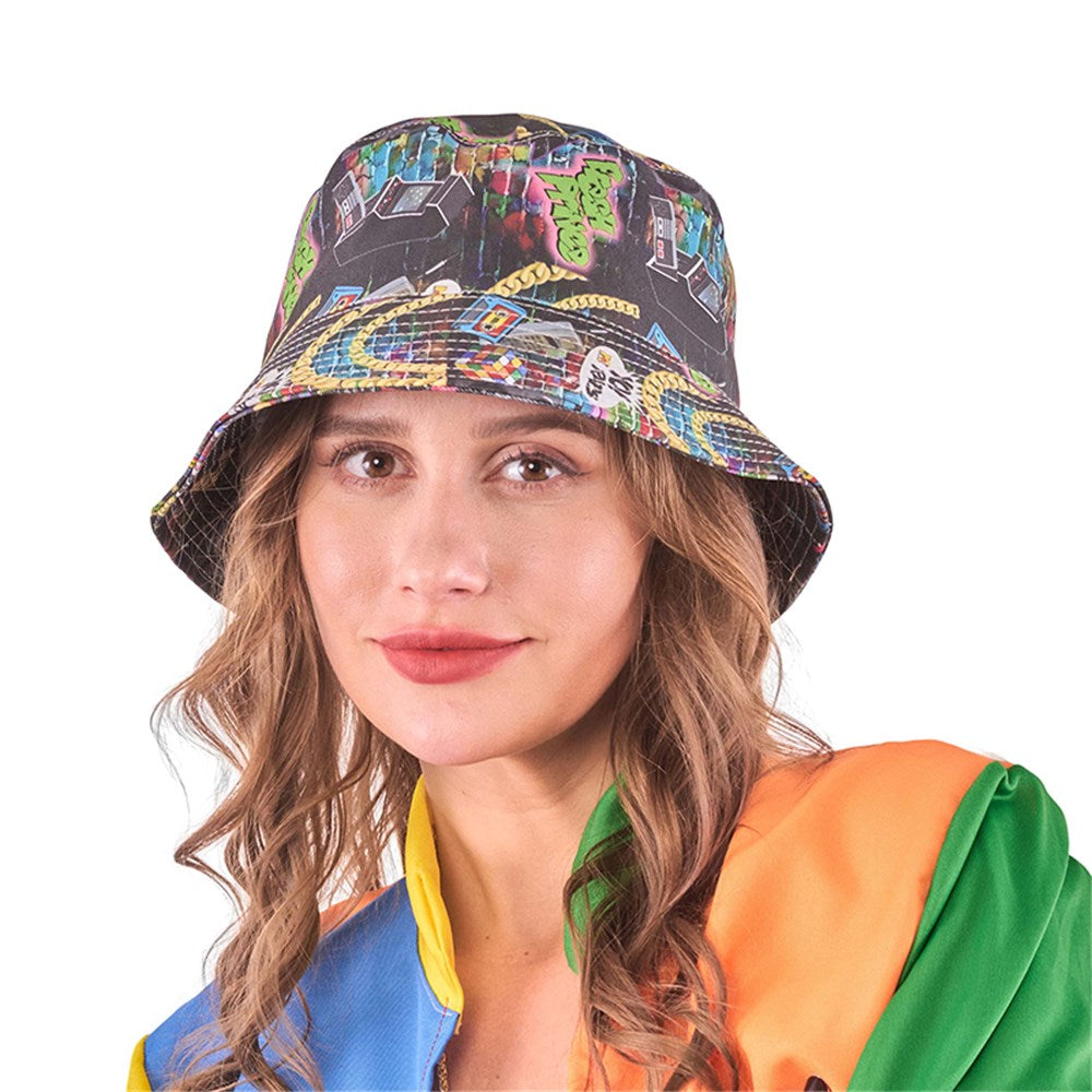 1980s Hip Hop Bucket Hat