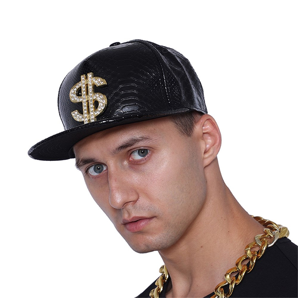 Hip Hop Dollar Sign Cap