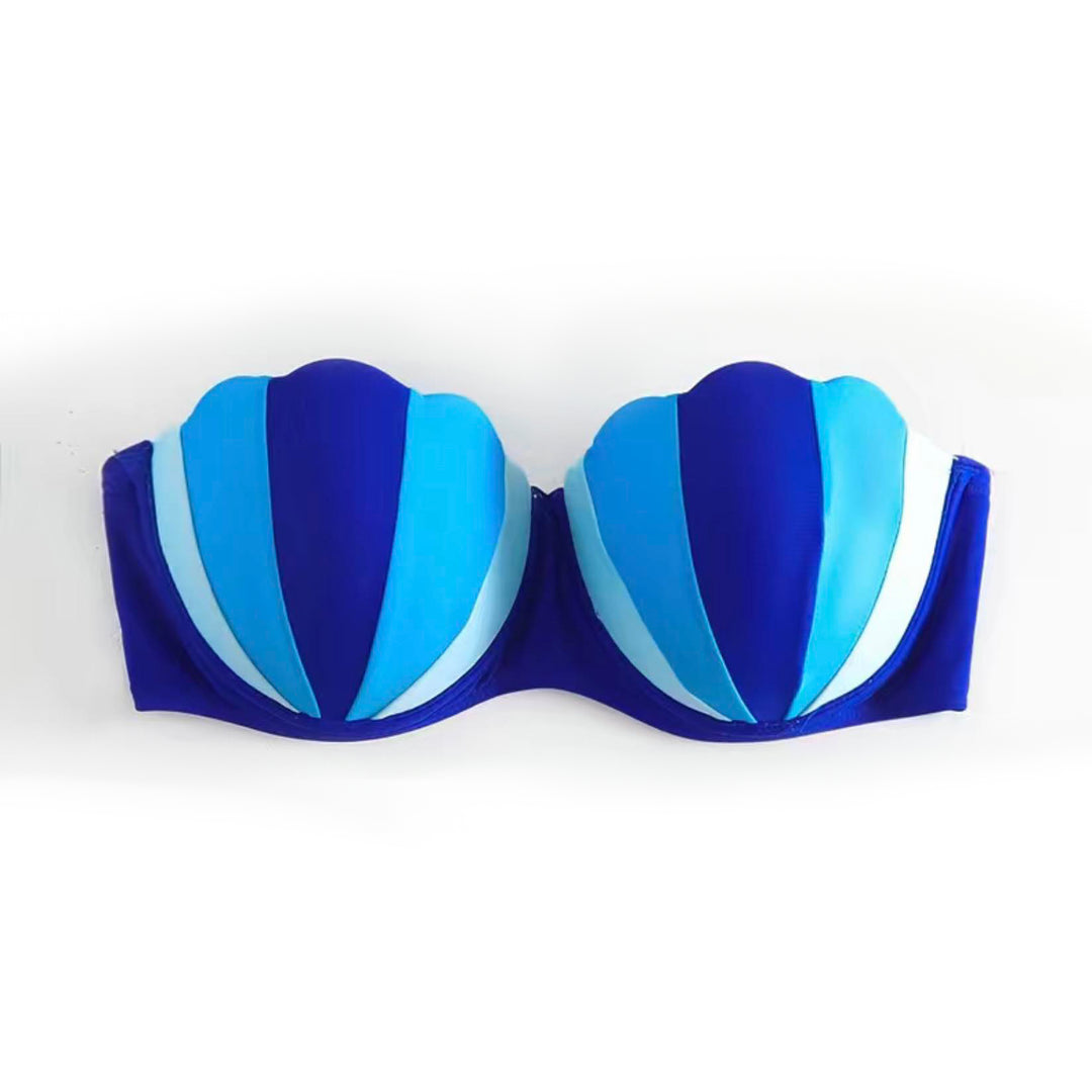Mermaid Blue Bra Top