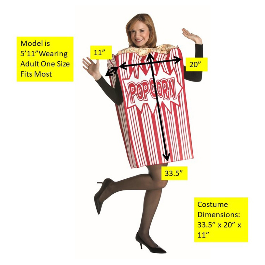 Movie Night Popcorn Costume