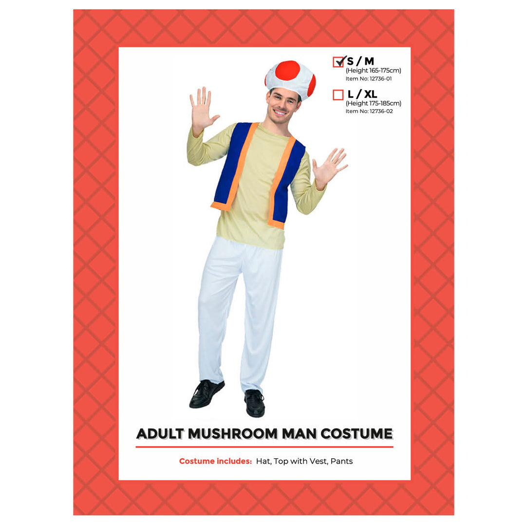 Mushroom Man Costume