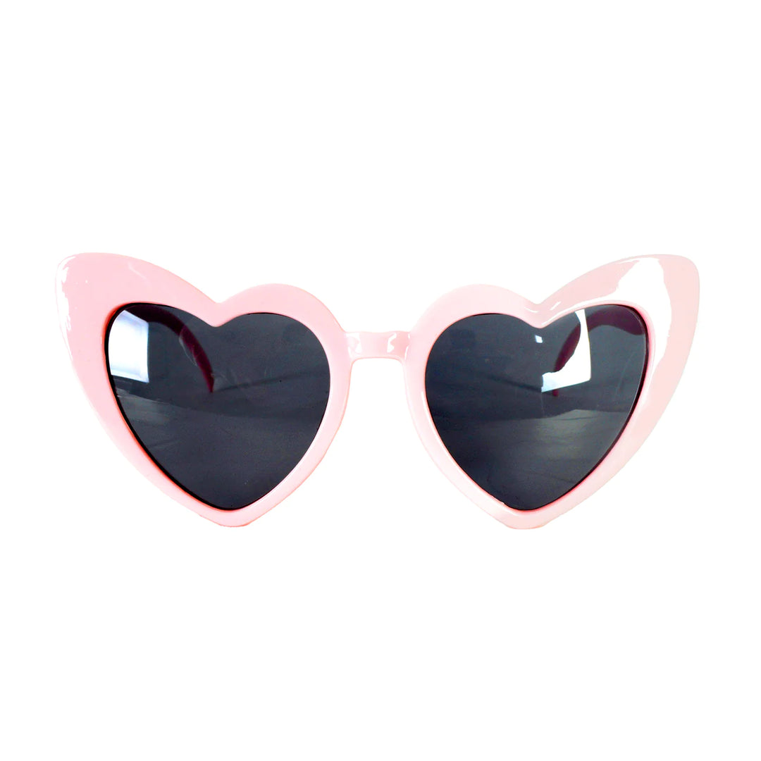 Party Glasses Light Pink Hearts