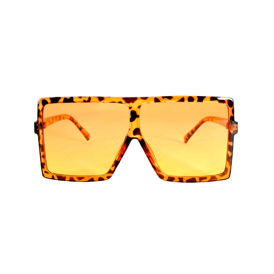 Party Glasses Square - Leopard