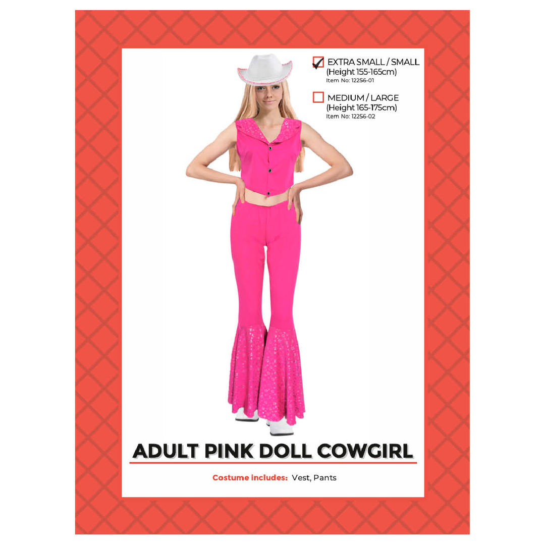 Pink Doll Cowgirl Costume