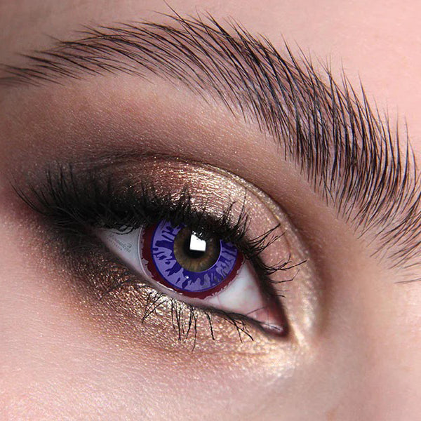 Purple Glaze Halloween Contact Lenses