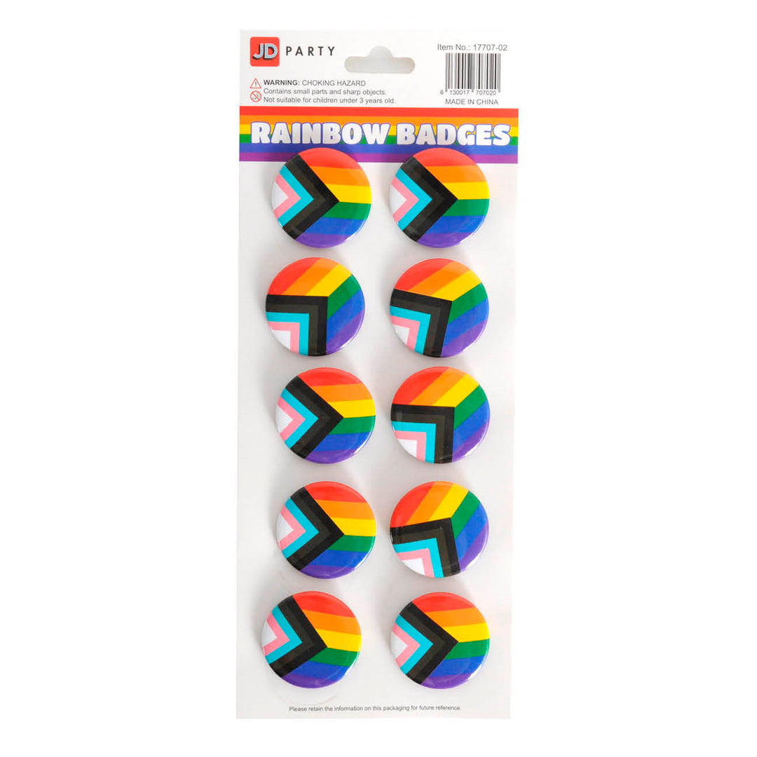 Rainbow Party Badges - Rainbow Pride