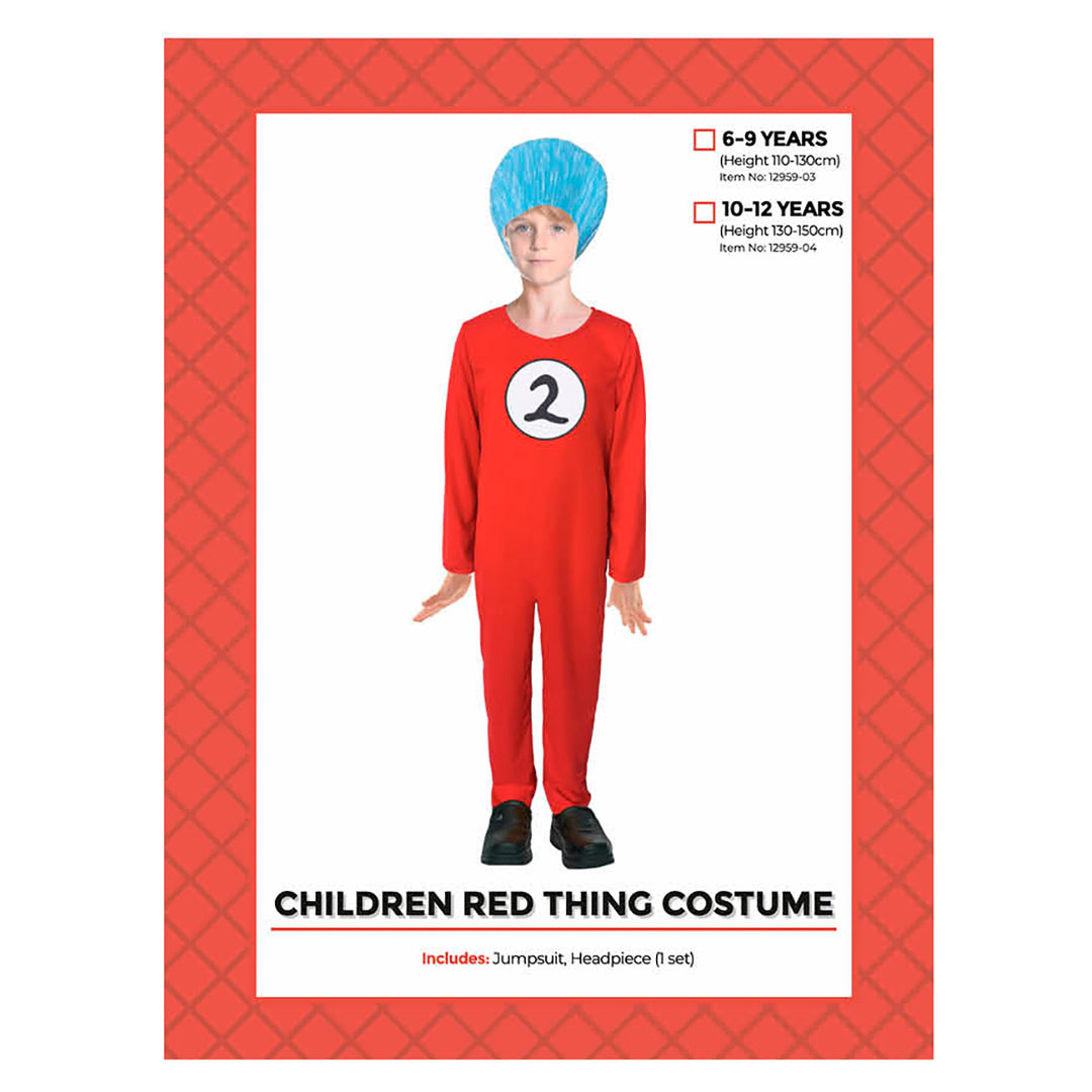 Red Thing 2 Child Costume