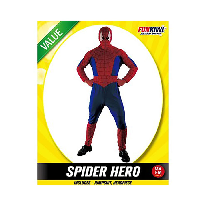 Adult Spiderman Hero Costume