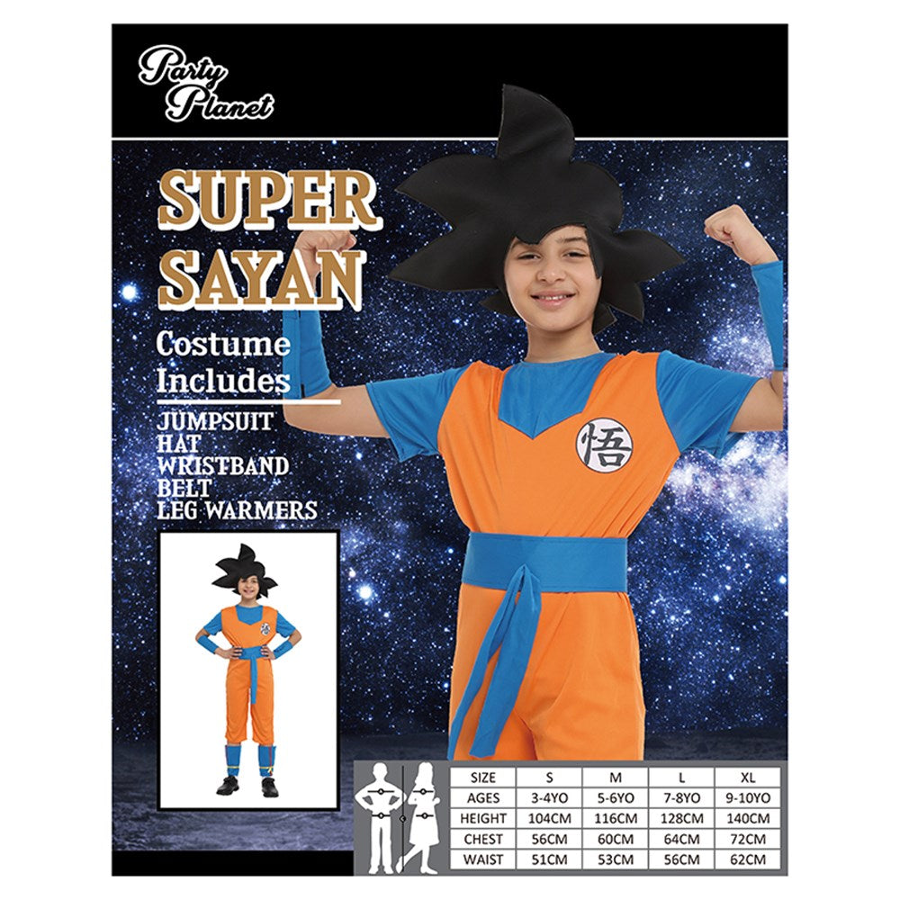 Super Sayan Child Costume