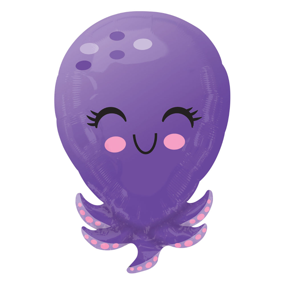 SuperShape Octopus Foil Balloon