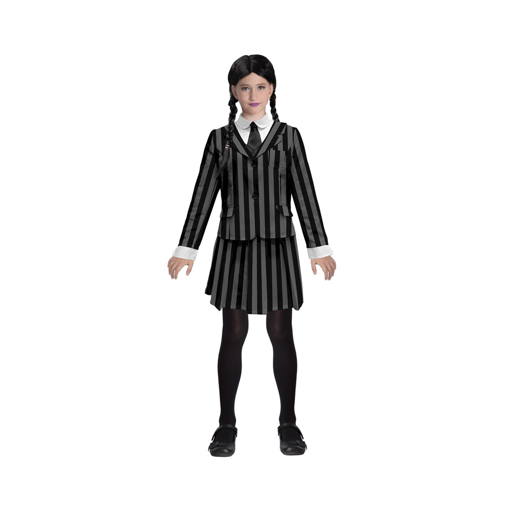 Wednesday School Uniform Child Costume