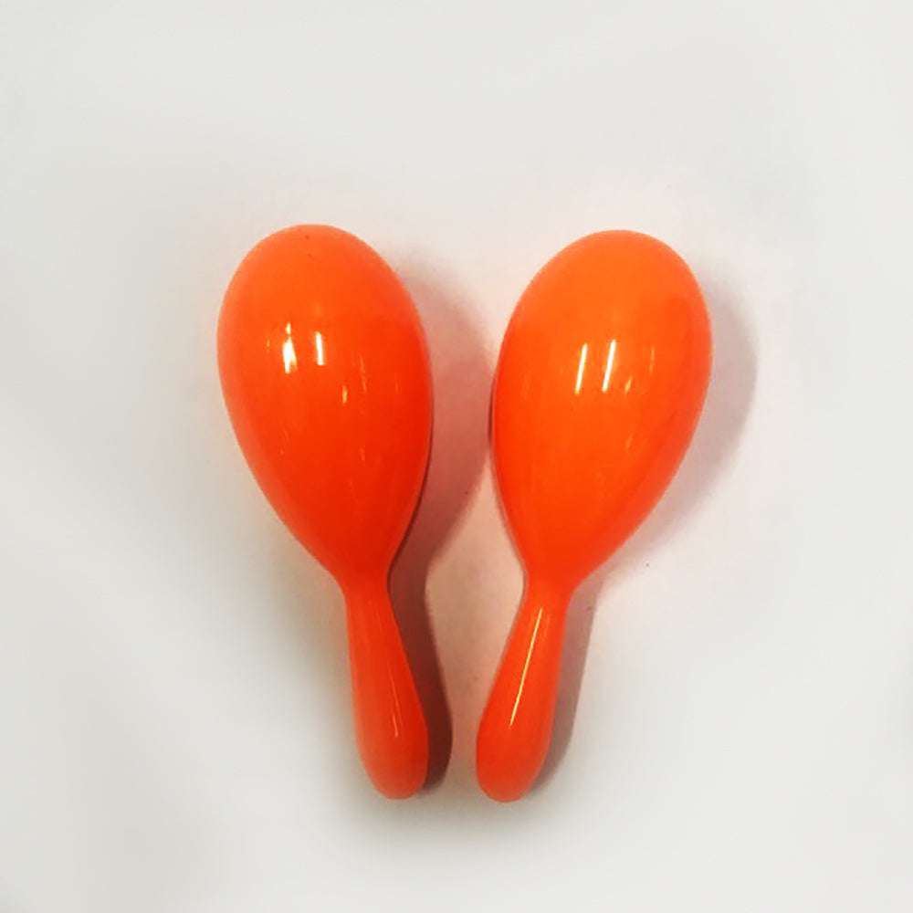 Plastic Maracas - Orange