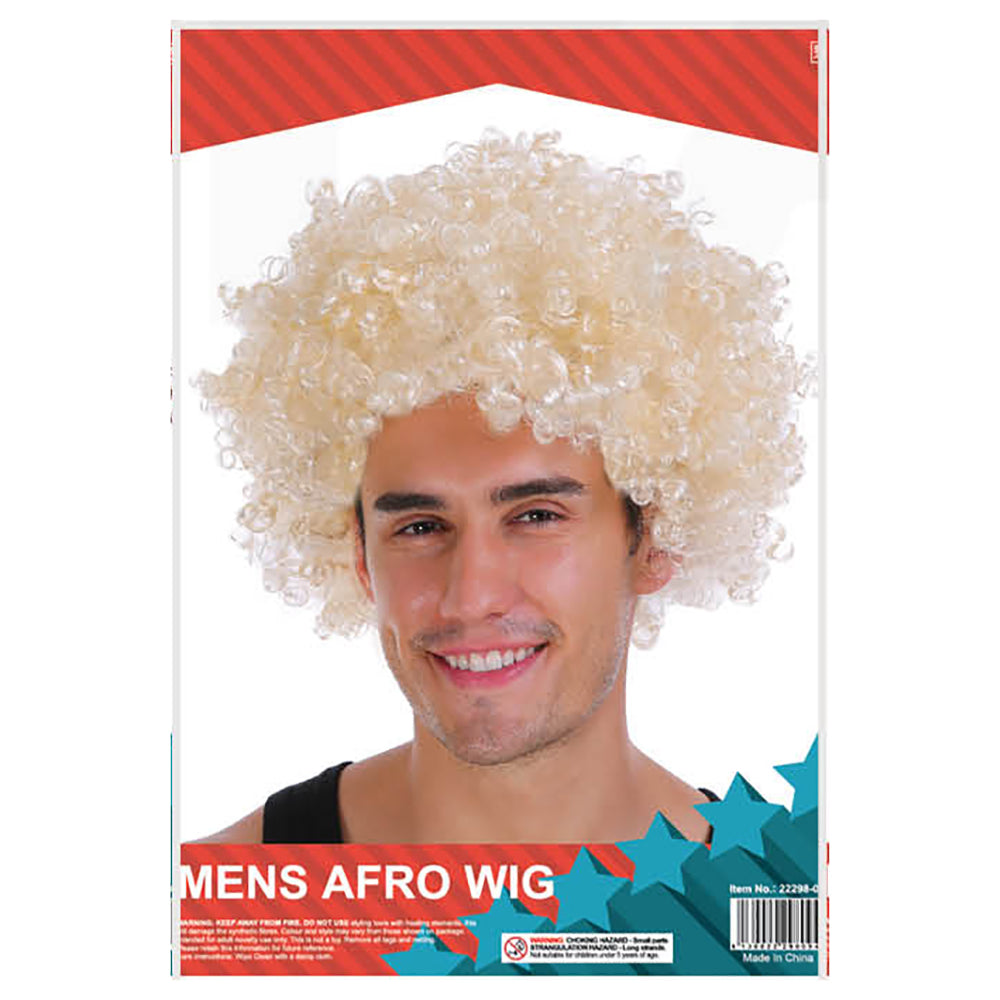Afro Wig Blonde