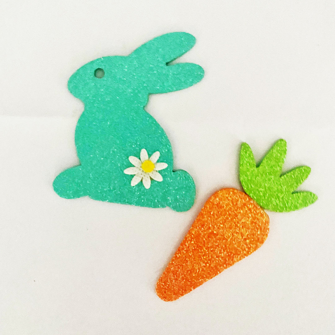 Glitter Foam Easter Stickers