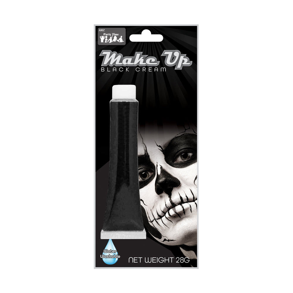 Black Face Paint Tube