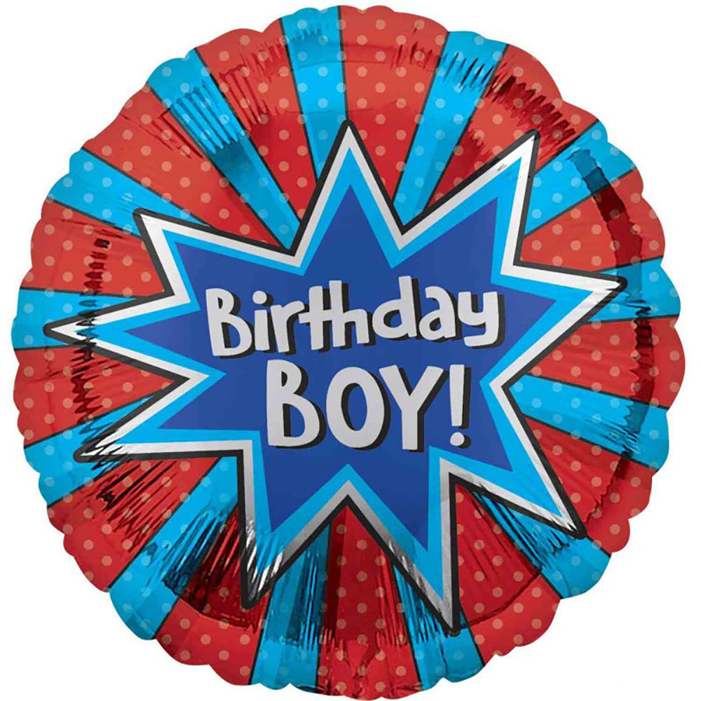 Birthday Boy Burst Balloon