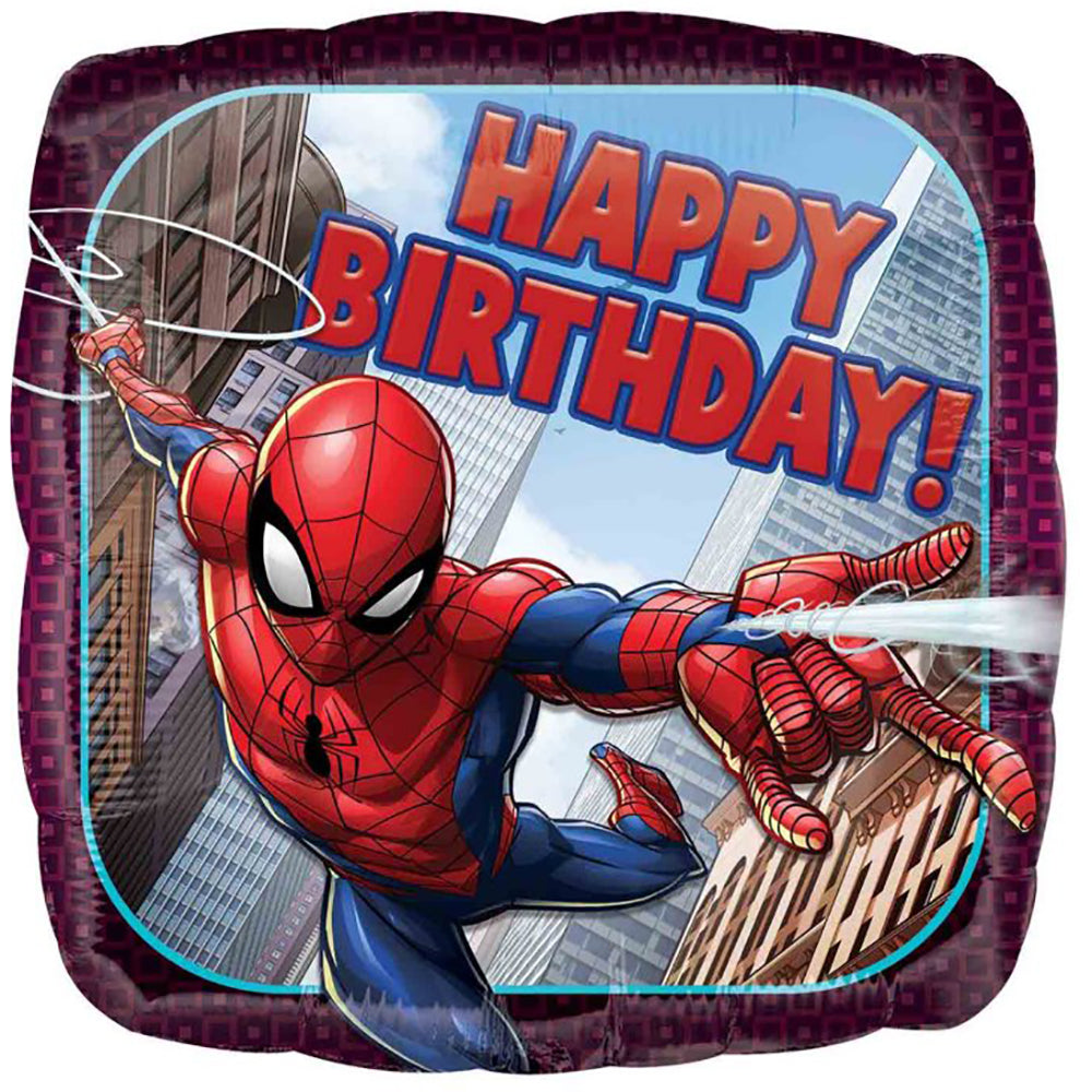 Spider-Man Happy Birthday Balloon