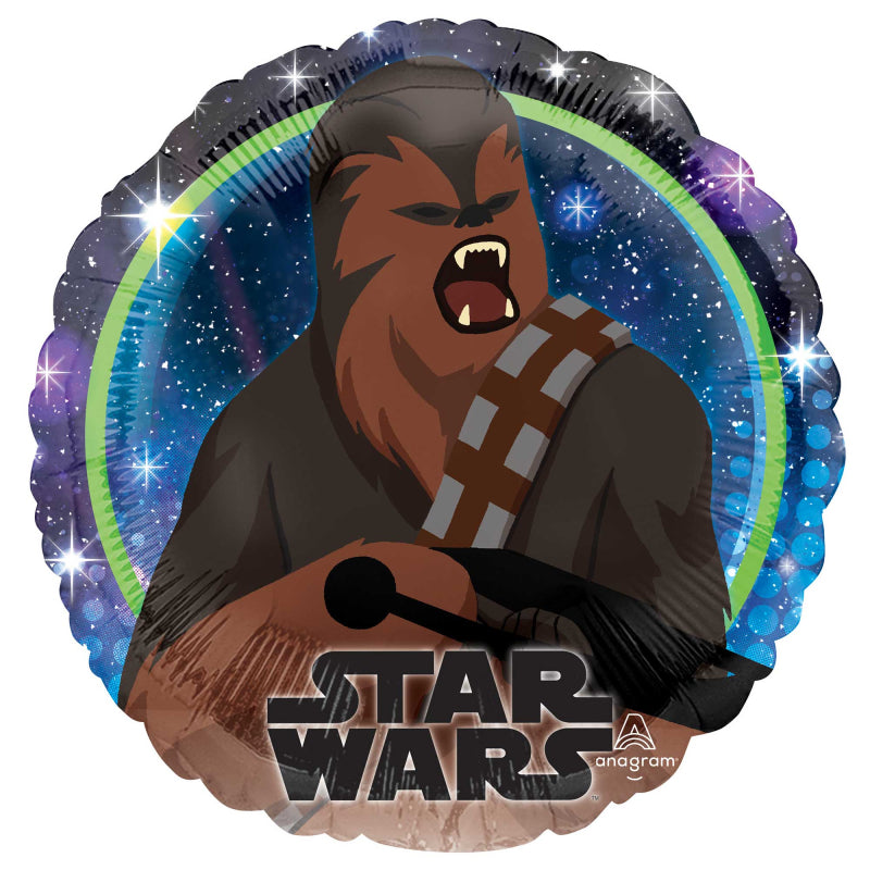 Star Wars Galaxy Chewbacca Foil Balloon
