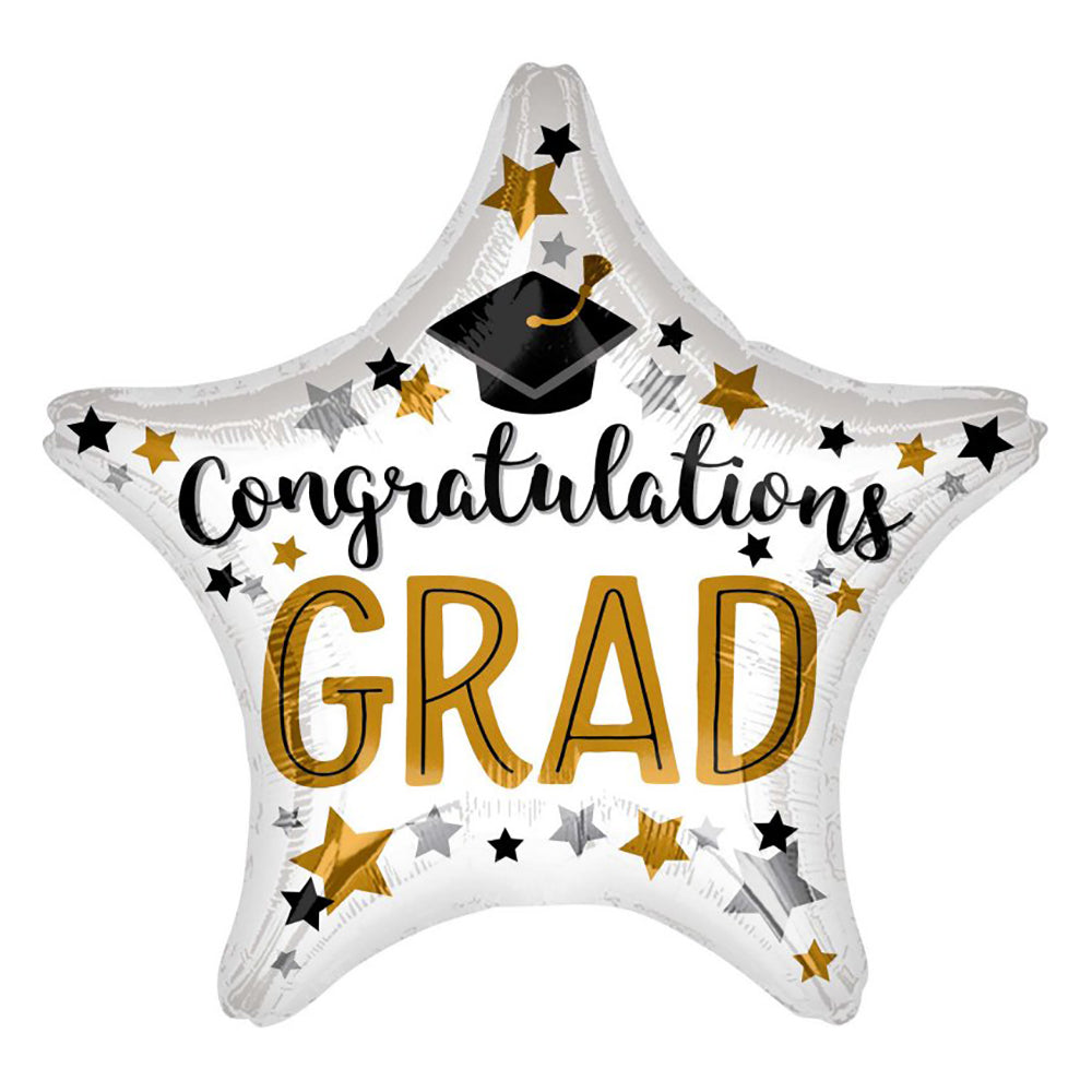 Congratulations Grad Star Balloon