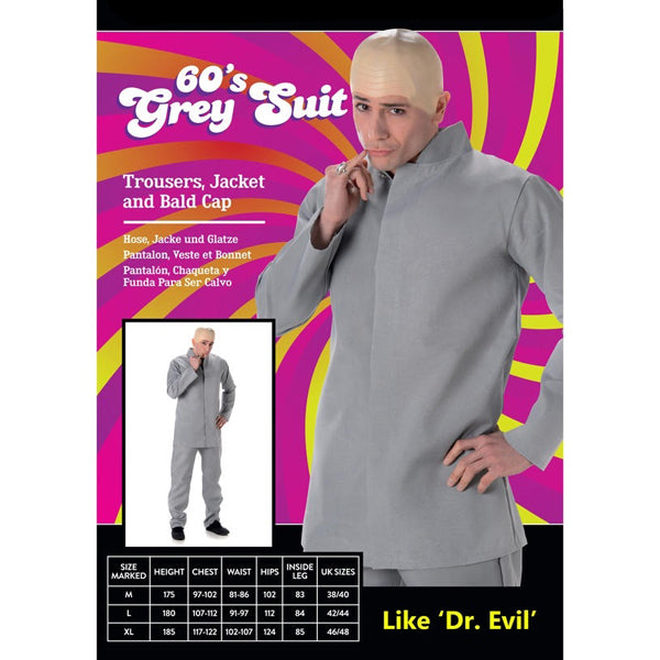 Dr Evil Grey Suit