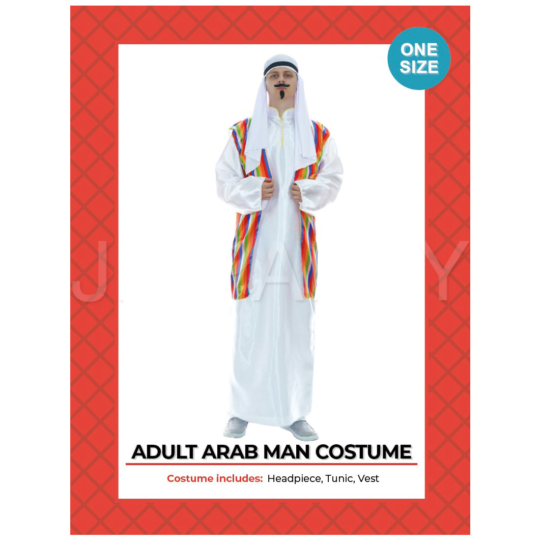 Arabian Pilgrim Man Costume